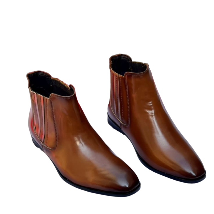 Jack Marc New Latest Leather Chelsea Boots
