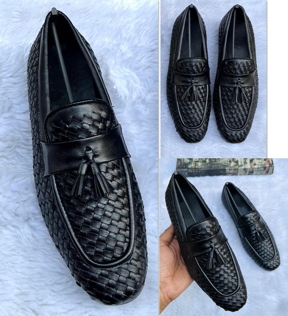 Buy New Elegant Tassel Crocs Patent Moccasins For Men-Jack Marc