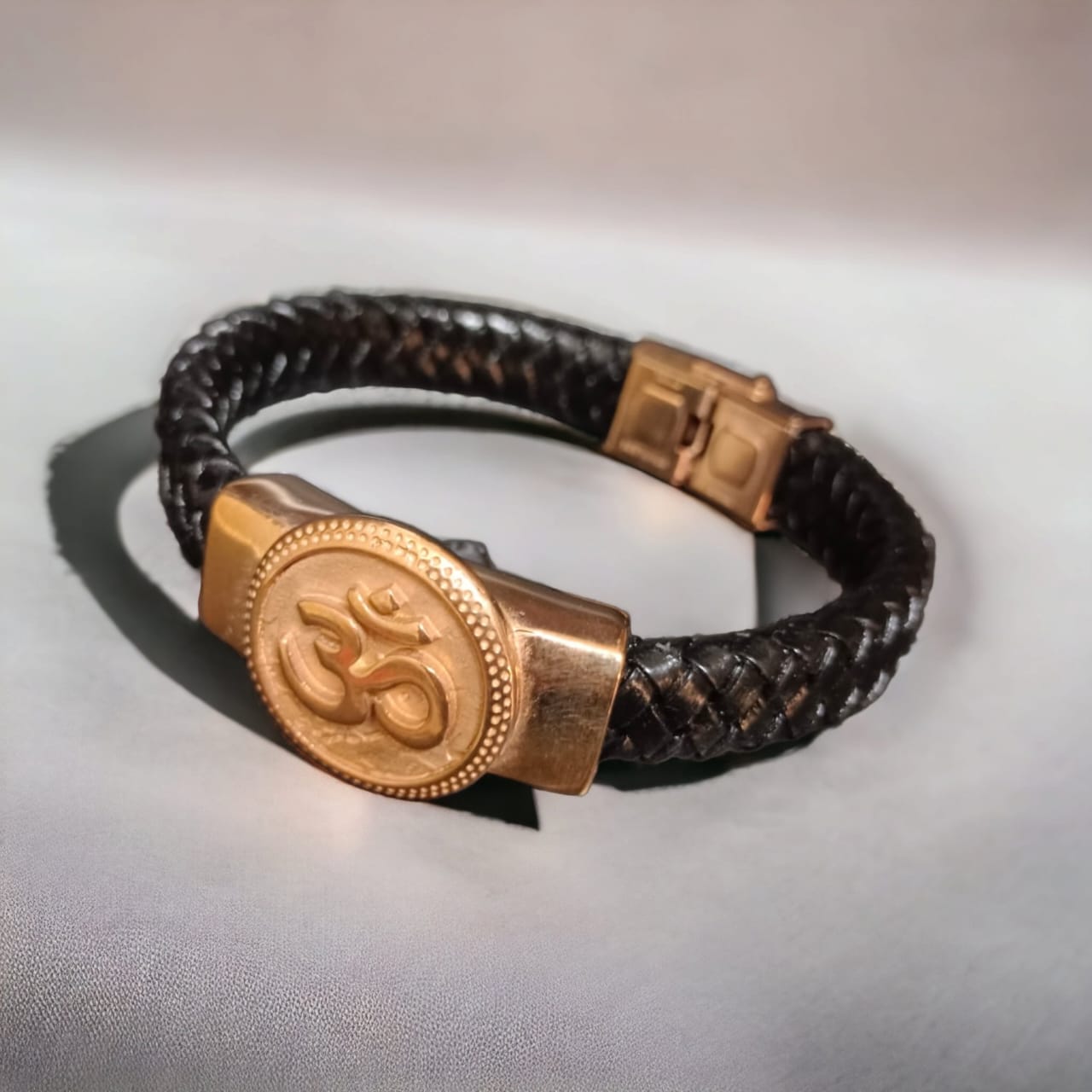 Om devotional bracelet for men