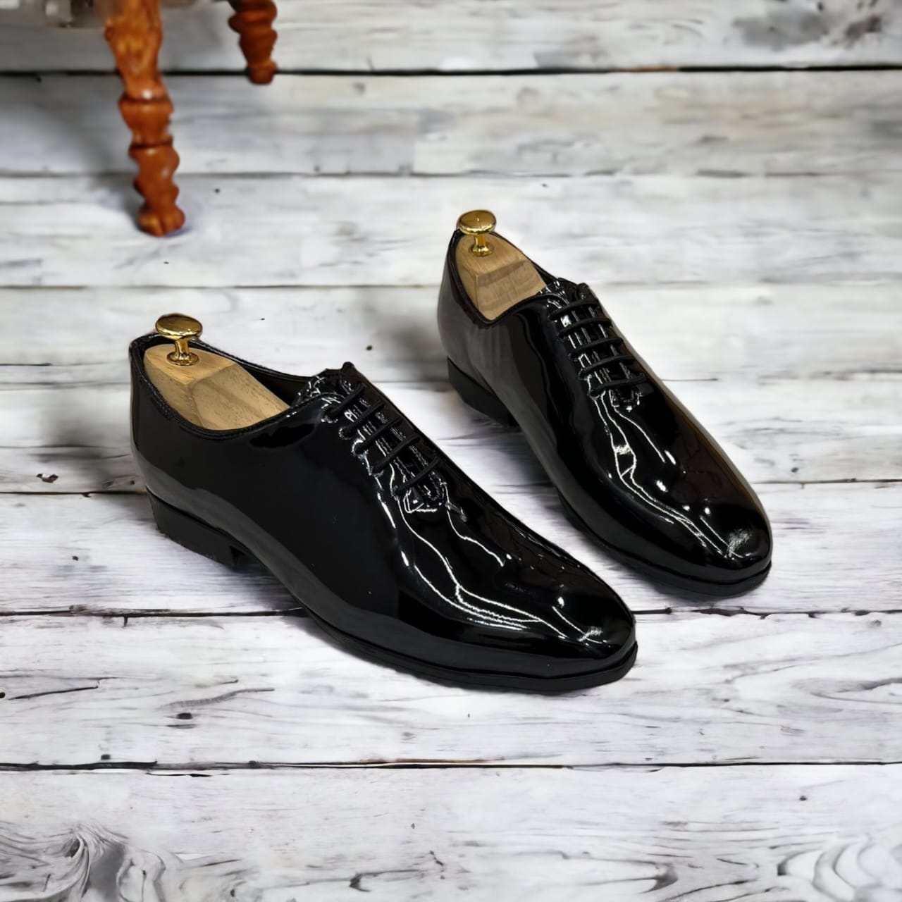 Jack Marc Shimmer Shiny Shoes For Casual & Formal Attire