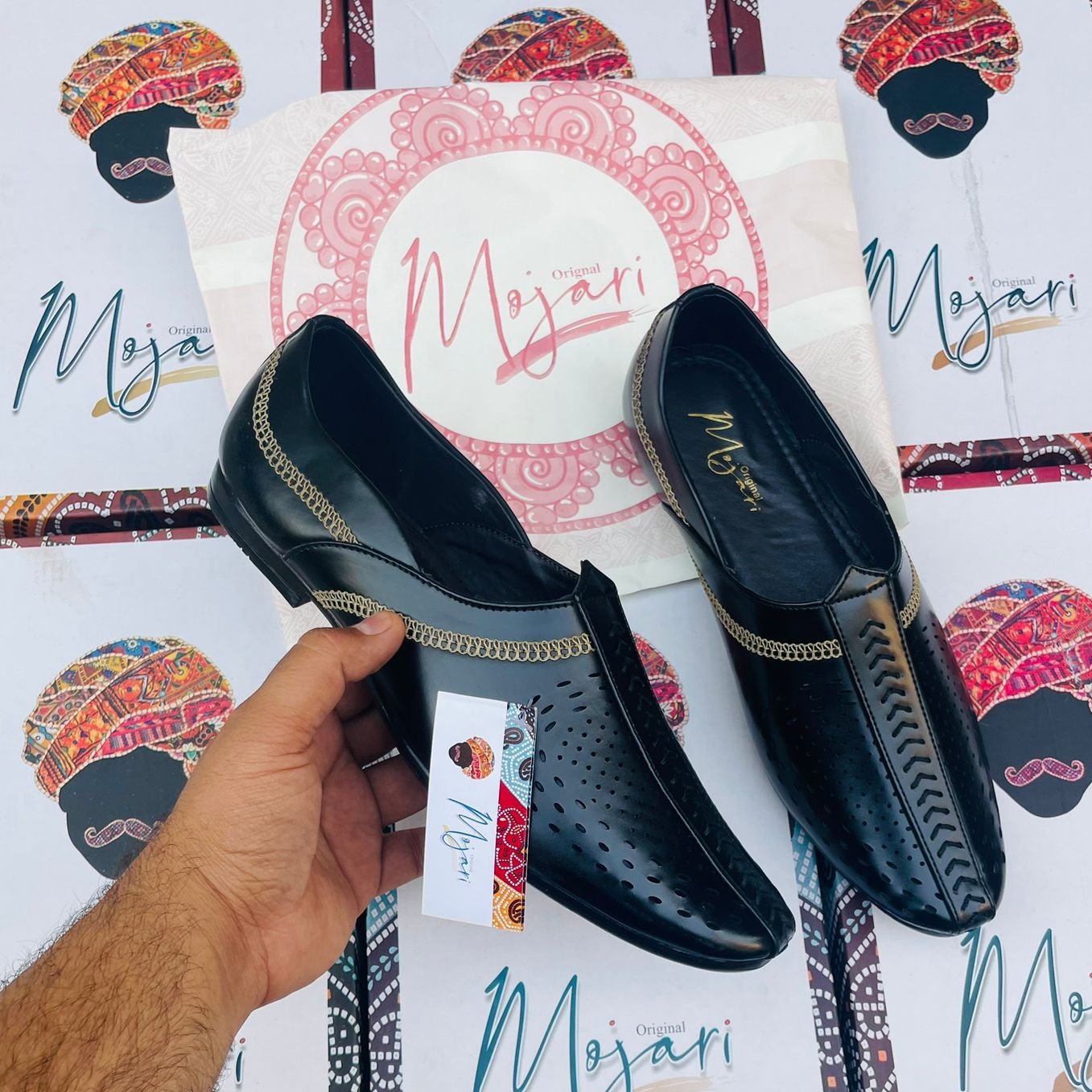 New Men's Fashion Mojari Peshawari Jutties - JACKMARC.COM