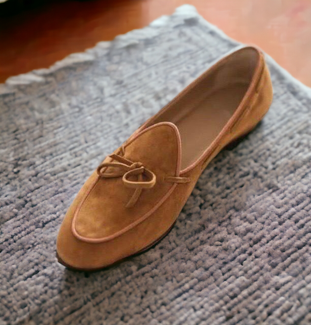 Jack Marc Fashion Tassel Suede Loafers for Men