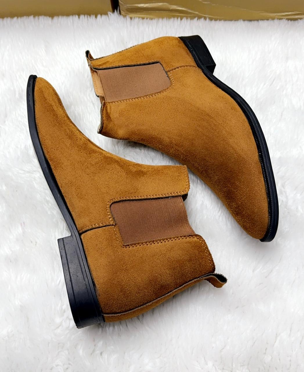 Jack Marc Chelsea Suede Boots