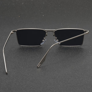 Men's Fashion Copper Alloy Rectangular Glasses