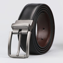 Load image into Gallery viewer, Men&#39;s Genuine Leather Reversible Belt
