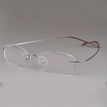 Load image into Gallery viewer, Unisex Casual Frameless Eyeglasses – Ultra-Light Memory Titanium Alloy
