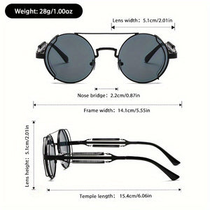 Cyberpunk fashion luxury sunglasses