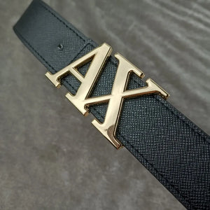 Men's Leather Pin Buckle Belt