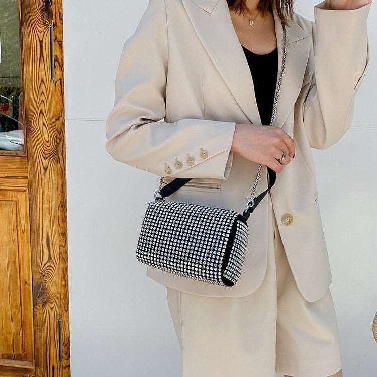 Buy Designer Rhinestone Underarm Sling Bag For Girls-Jackmarc.com