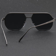 Load image into Gallery viewer, Classic Trendy Punk Polygonal Gray Glasses
