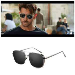 Stylish War Movie Square Sunglasses