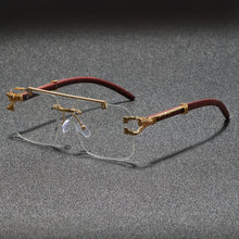 Load image into Gallery viewer, Men&#39;s Fashion Rimless Square Glasses
