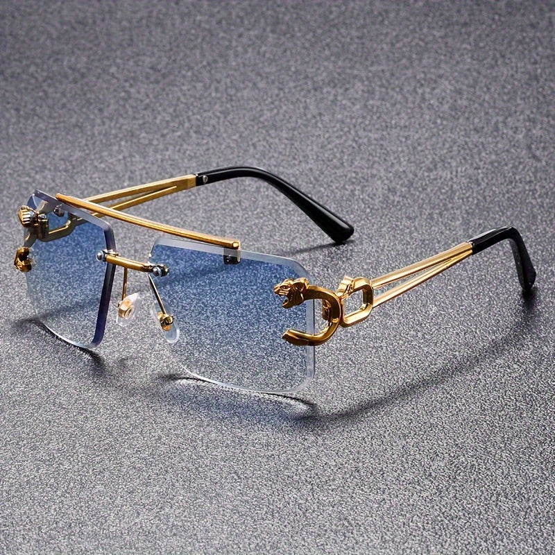 Fashion Rimless Square Sunglasses