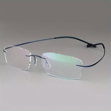 Load image into Gallery viewer, Unisex Casual Frameless Eyeglasses – Ultra-Light Memory Titanium Alloy
