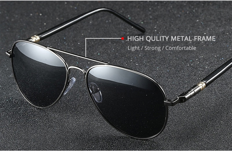 Buy New Fashion Pilot Men Polarized Sunglasses - Jack Marc
