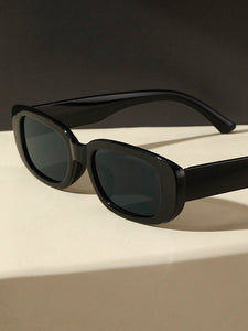 Trendy Small Rectangle Sunglasses - UV400 Protection