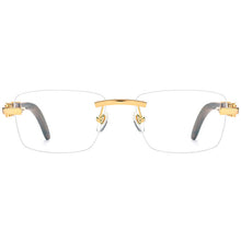 Load image into Gallery viewer, Redwood Temple Rimless Optical Glasses
