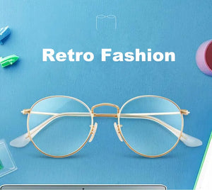 Vintage Round Spectacles Myopia Optical Frames