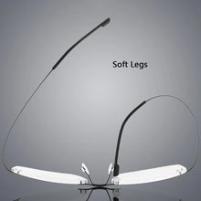 Load image into Gallery viewer, Unisex Rimless Business Myopia Glasses
