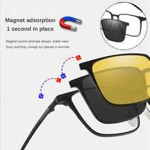 Load image into Gallery viewer, Magnet Clip Polarized Sunglasses For Men One Glasses
