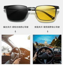 Load image into Gallery viewer, Magnet Clip Polarized Sunglasses For Men One Glasses
