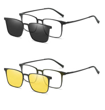 Load image into Gallery viewer, Magnet Clip Polarized Sunglasses For Men One Glasses
