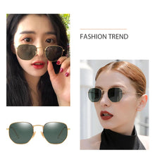 Load image into Gallery viewer, Fashion Round UV400 Coating Sun Glasses
