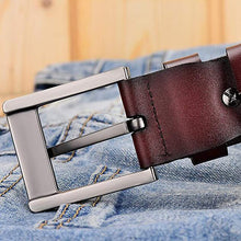 Load image into Gallery viewer, Men&#39;s Genuine Leather Belt
