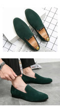 Load image into Gallery viewer, Designer Men&#39;s Loafers Shoes Luxury Moccasin Suede Shoes
