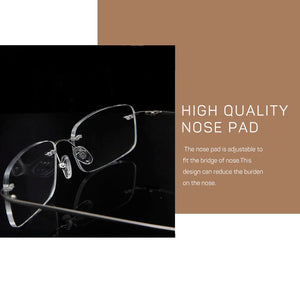 Ultra-light Titanium myopia glasses