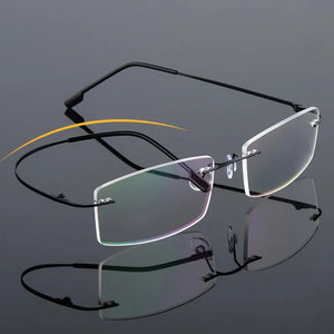 Ultra-light Titanium myopia glasses