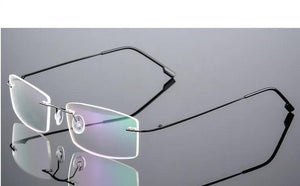 Ultra-light Titanium myopia glasses