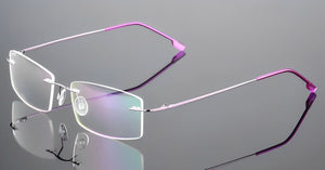 Ultra-light Titanium myopia glasses