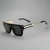 Vintage Square Designer Sunglasses for Men