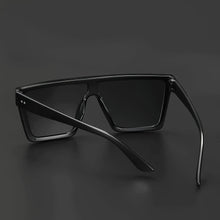 Load image into Gallery viewer, Flat top black sunglasses
