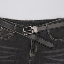 Load image into Gallery viewer, Men&#39;s Genuine Leather Reversible Belt
