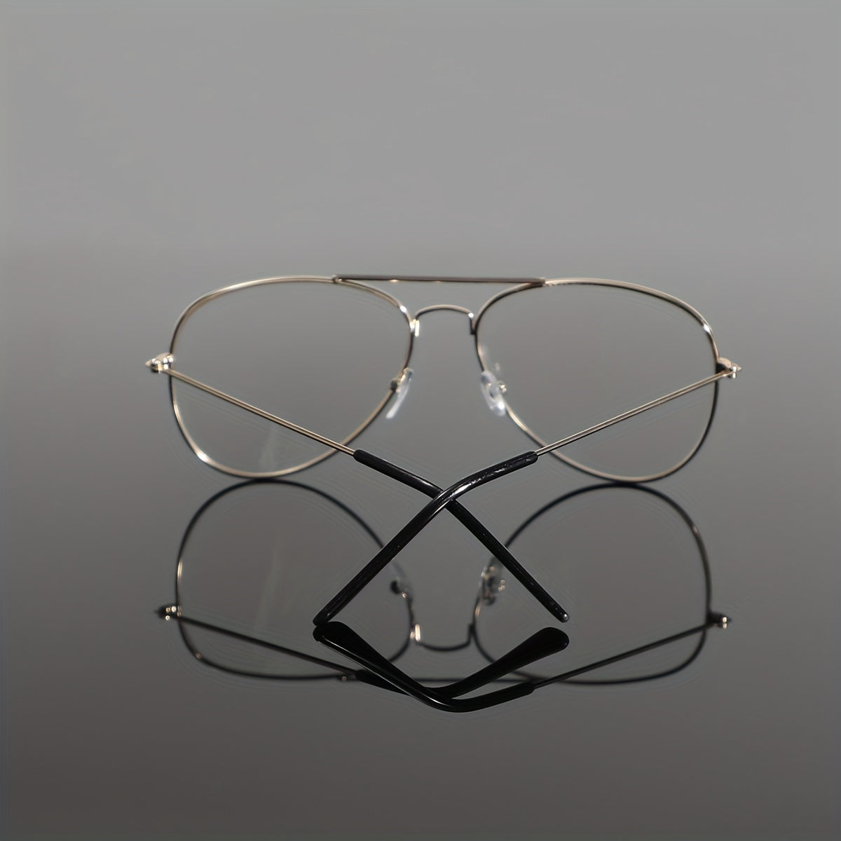 Preppy Style Oval Full Rim Glasses for Men