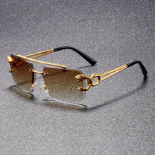 Load image into Gallery viewer, Fashion Rimless Square Sunglasses
