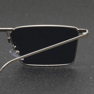 Men's Fashion Copper Alloy Rectangular Glasses