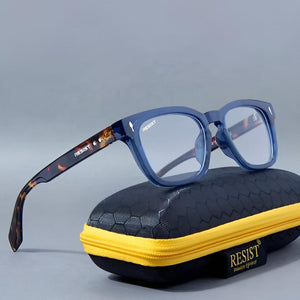 Blue Tiger Wayfarer Eyeglass