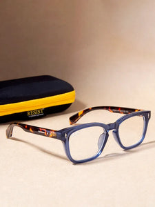 Blue Tiger Wayfarer Eyeglass