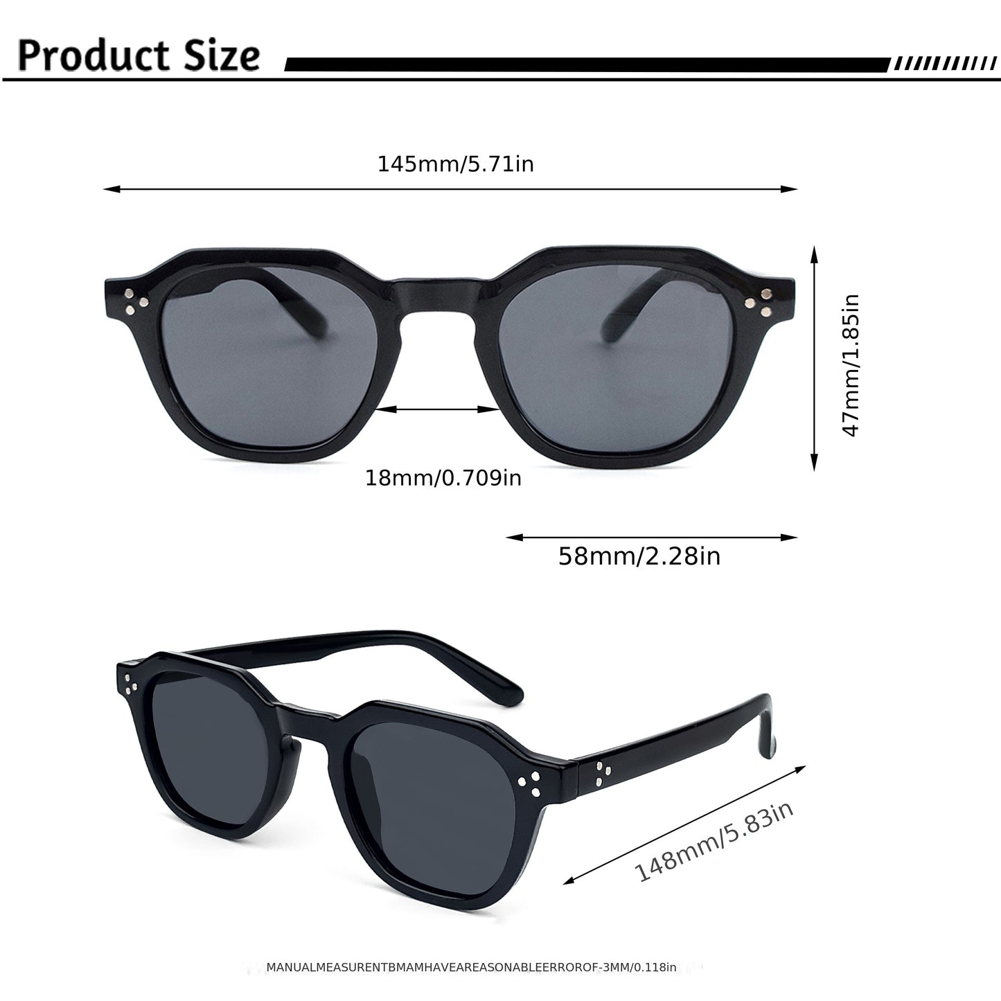 Buy New Vintage Small Rectangle Sunglasses Women Men - Jack Marc