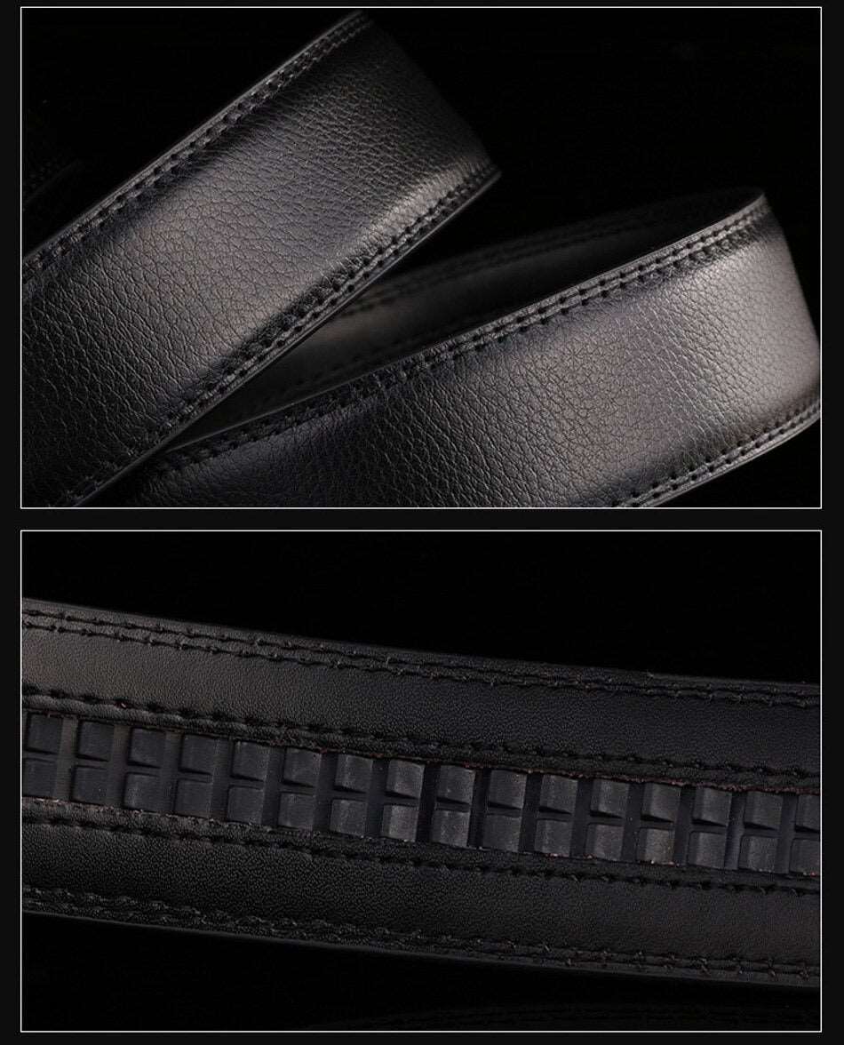 Buy Designer Automatic Buckle Luxury Jaguar Leather Belt For Men-Jackmarc.com