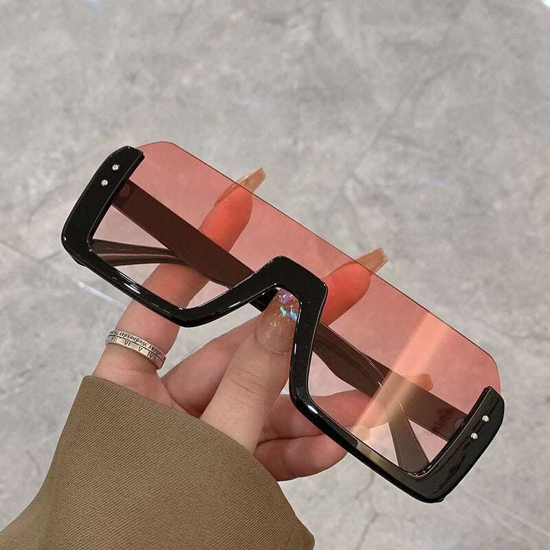 Buy Designer Oversize Semi Frame Luxury Sunglasses For Men-Jackmarc