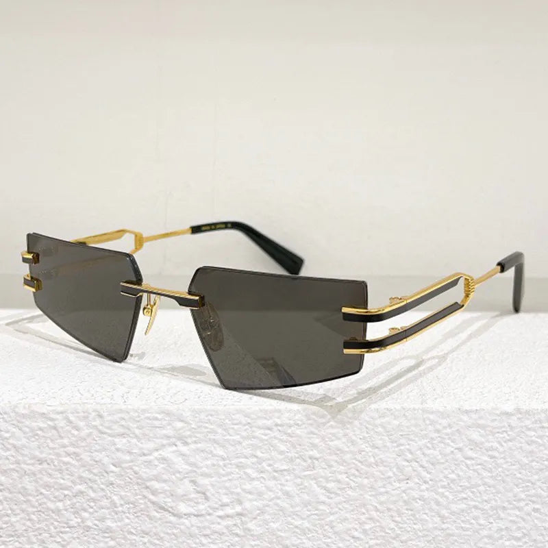 Geometric Cool Punk Inspired Sunglasses