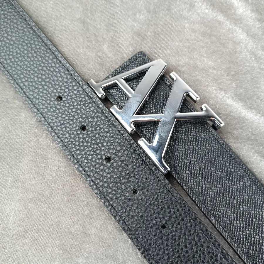 Men's Leather Pin Buckle Belt