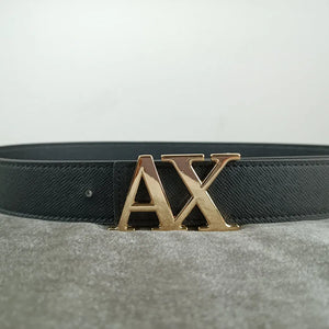 Men's Leather Pin Buckle Belt