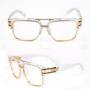 Geometric Oversize Eyeglasses