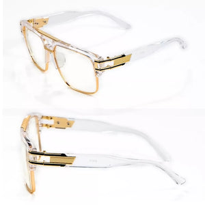 Geometric Oversize Eyeglasses