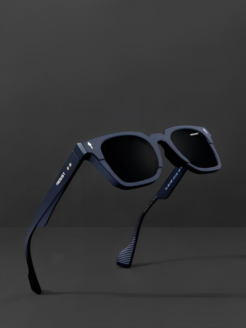 Fashion Black Square Sunglasses